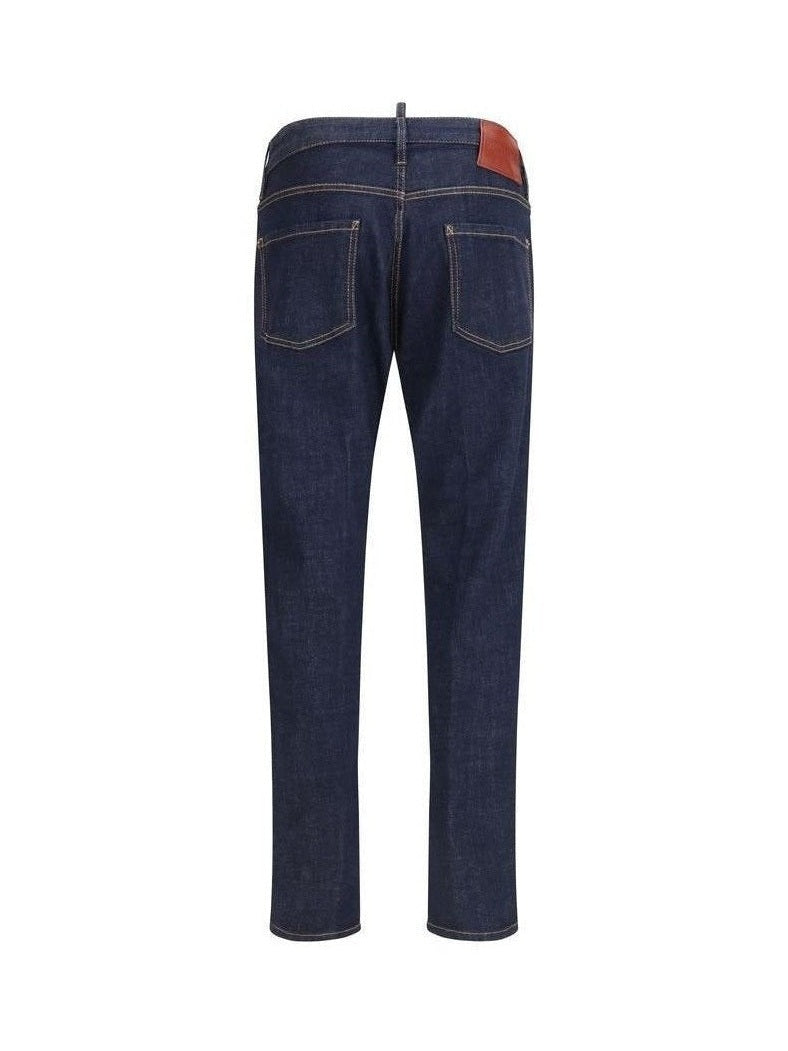 Dsquared² Blue Cotton Jeans Denim mens luxury fashion - Mens Edit