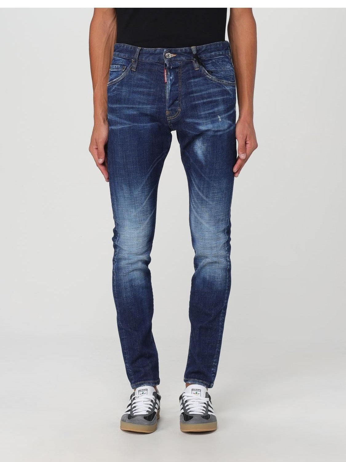 Dsquared² Blue Denim Skinny Jeans mens luxury fashion - Mens Edit