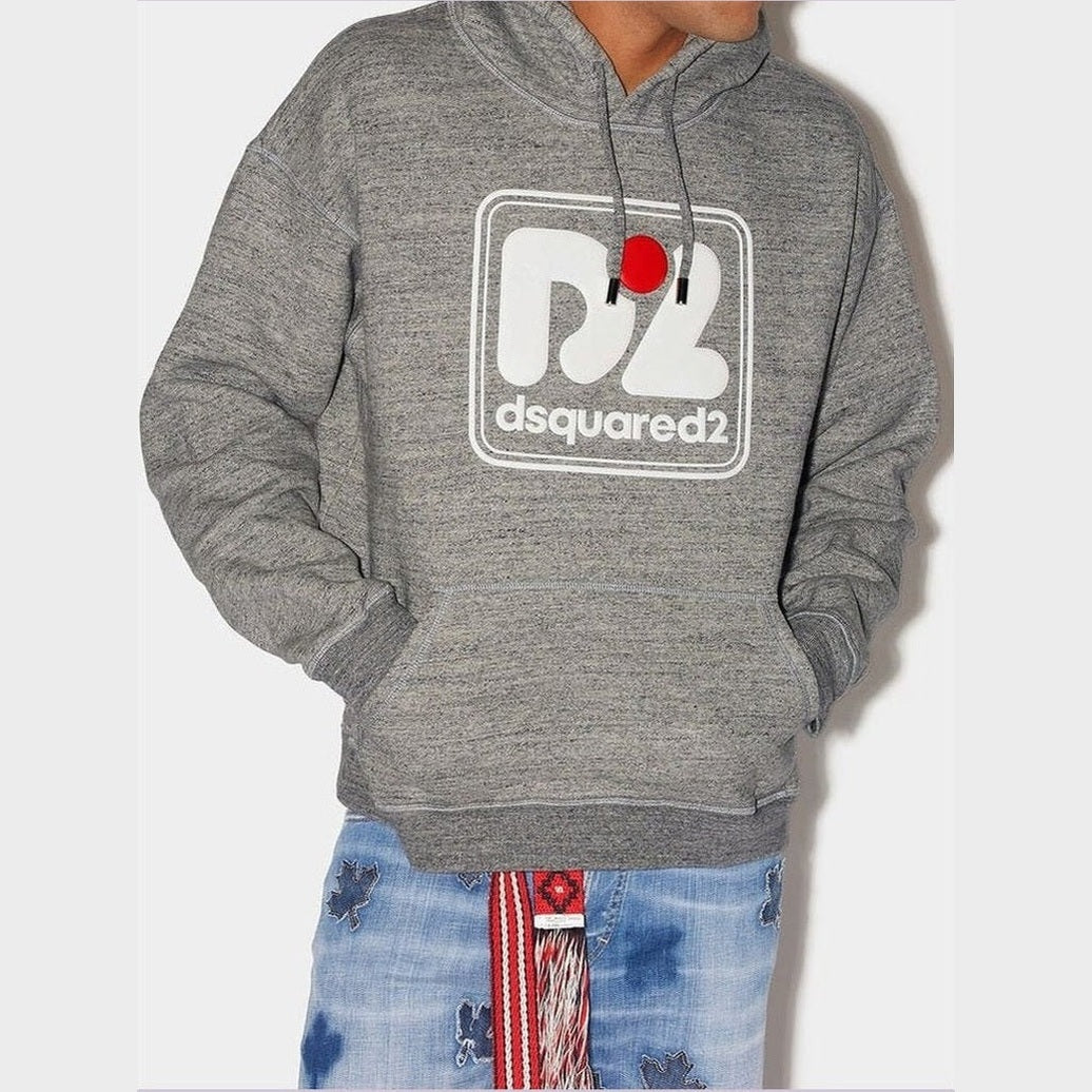 Dsquared² Gray Cotton Sweatshirt mens luxury fashion - MENS EDIT