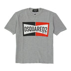 Dsquared² Gray Cotton T-Shirt mens luxury fashion - MENS EDIT