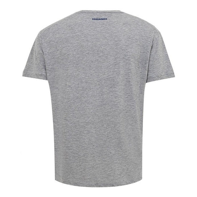 Dsquared² Gray Cotton T-Shirt mens luxury fashion - MENS EDIT