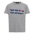 Dsquared² Gray Cotton T-Shirt mens luxury fashion - MENS EDIT