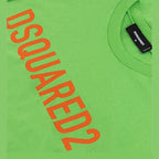 Dsquared² Green Cotton T-Shirt mens luxury fashion - MENS EDIT