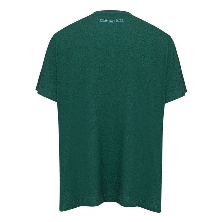 Dsquared² Green Cotton T-Shirt mens luxury fashion - MENS EDIT