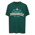 Dsquared² Green Cotton T-Shirt mens luxury fashion - MENS EDIT