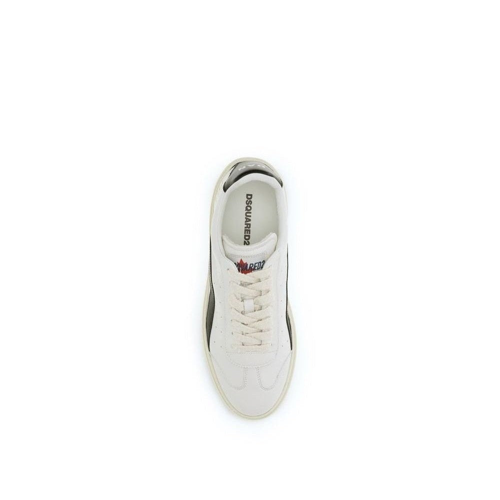 Dsquared² Multicolor Calf Leather Bos Taurus Low Top Sneakers mens luxury fashion - Mens Edit