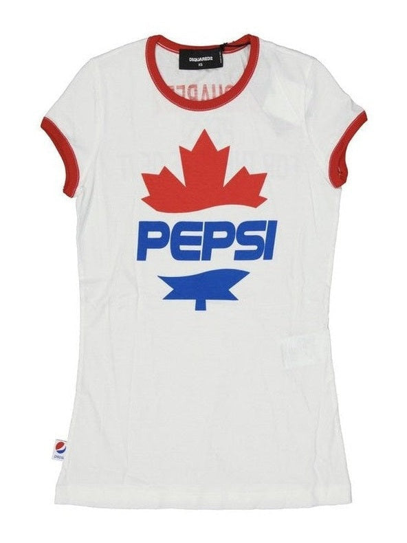 Dsquared² White Cotton T-Shirt mens luxury fashion - MENS EDIT