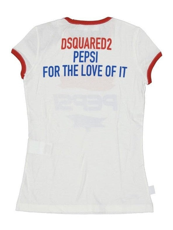 Dsquared² White Cotton T-Shirt mens luxury fashion - MENS EDIT