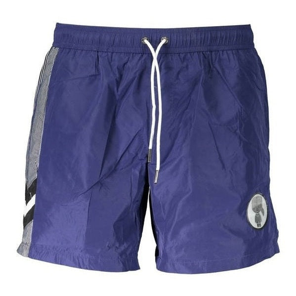 Karl Lagerfeld Blue Polyester Men's Swim Boxer mens luxury fashion - MENS EDIT