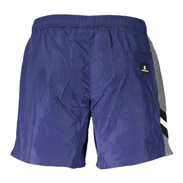 Karl Lagerfeld Blue Polyester Men's Swim Boxer mens luxury fashion - MENS EDIT