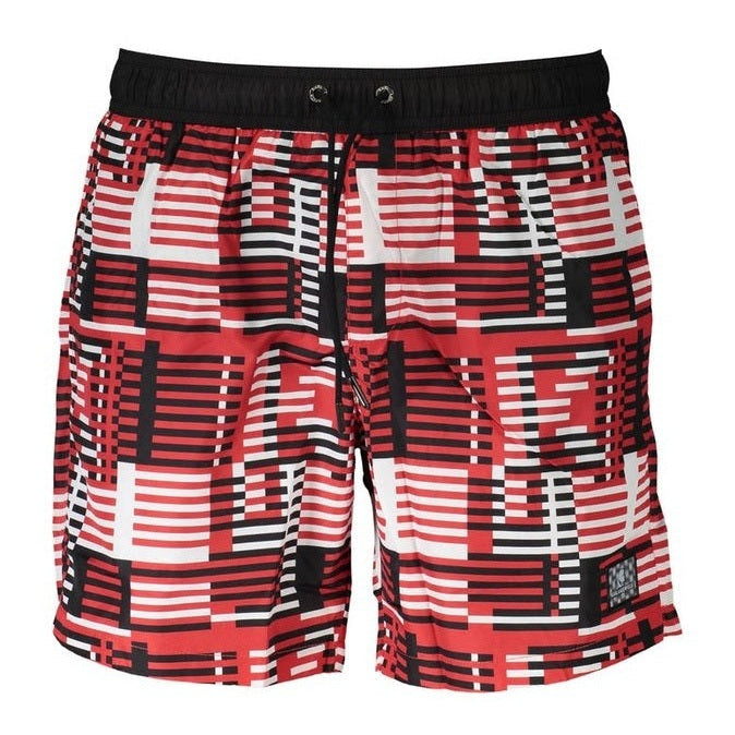 Karl Lagerfeld Rosso Polyester Men Swimming Boxer mens luxury fashion - MENS EDIT