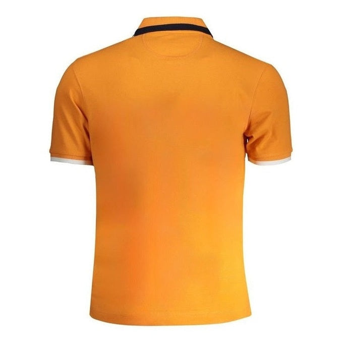 La Martina Arancione Cotton Men Polo mens luxury fashion - MENS EDIT