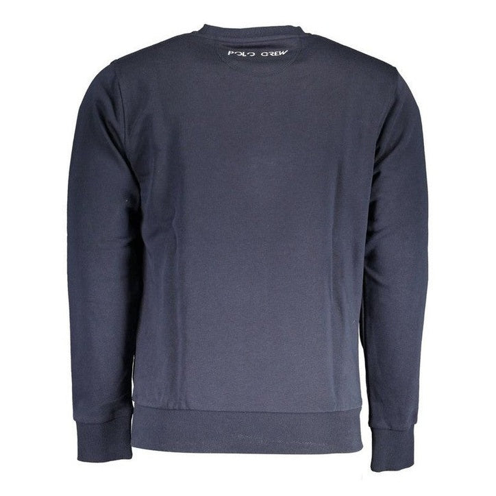 La Martina Black Cotton Men's Sweatshirt mens luxury fashion - MENS EDIT