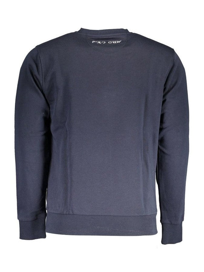 La Martina Black Cotton Men's Sweatshirt mens luxury fashion - MENS EDIT