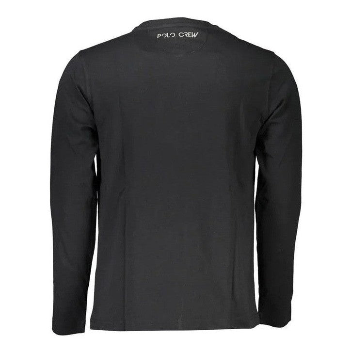 La Martina Black Cotton Men's T-Shirt mens luxury fashion - MENS EDIT