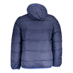 La Martina Blu Polyamide Men's Jacket mens luxury fashion - MENS EDIT