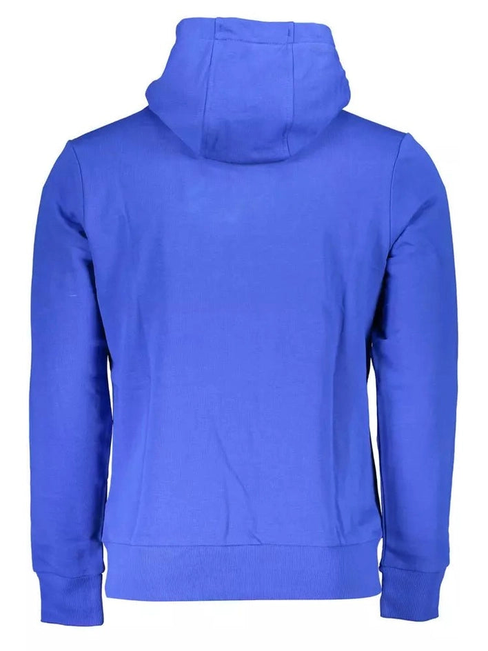 La Martina Blue Cotton Sweater mens luxury fashion - MENS EDIT