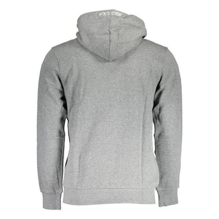 La Martina Grigio Cotton Men Sweatshirt mens luxury fashion - MENS EDIT