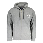 La Martina Grigio Cotton Men Sweatshirt mens luxury fashion - MENS EDIT