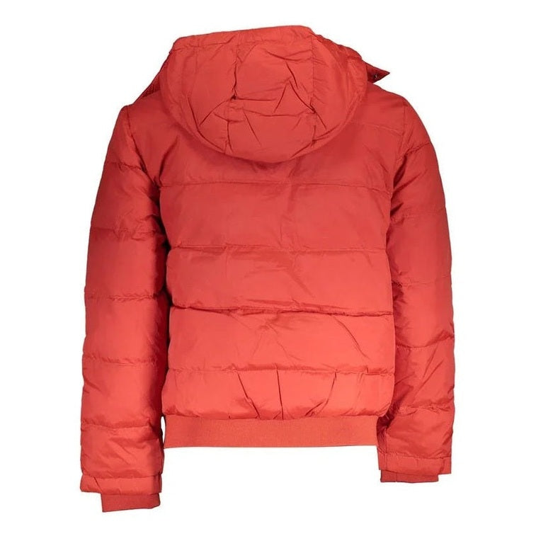 La Martina Orange Polyamide Men's Jacket mens luxury fashion - MENS EDIT