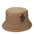 Moncler Beige Fabric Bucket Hat mens luxury fashion - MENS EDIT