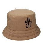 Moncler Beige Fabric Bucket Hat mens luxury fashion - MENS EDIT