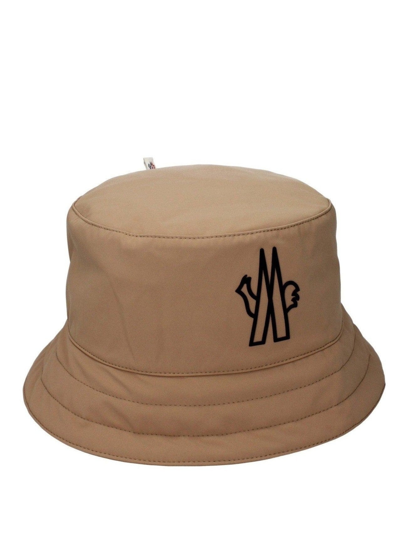 Moncler Beige Fabric Bucket Hat mens luxury fashion - MENS EDIT