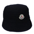 Moncler Blue Wool Bucket Hat mens luxury fashion - MENS EDIT