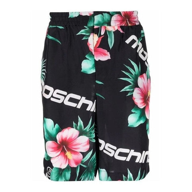 Moschino Couture Black Silk Shorts mens luxury fashion - MENS EDIT