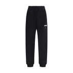 Moschino Black Cotton Casual Pants mens luxury fashion - Mens Edit