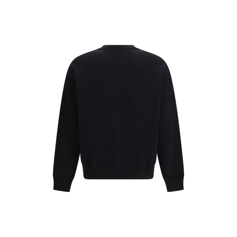 Moschino Black Cotton Sweatshirt mens luxury fashion - Mens Edit