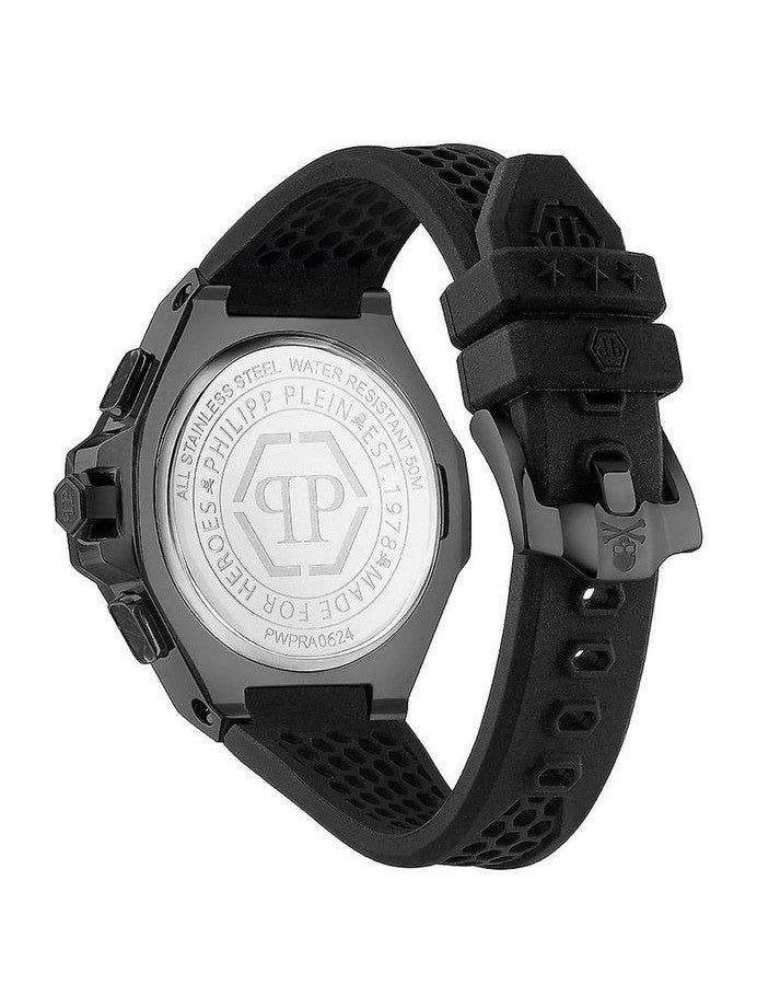Philipp Plein Black Synthetic Sport Watch mens luxury fashion - MENS EDIT