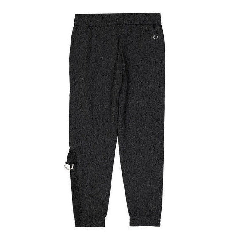 Philipp Plein Gray Cotton Joggers (Workout Pants) mens luxury fashion - Mens Edit
