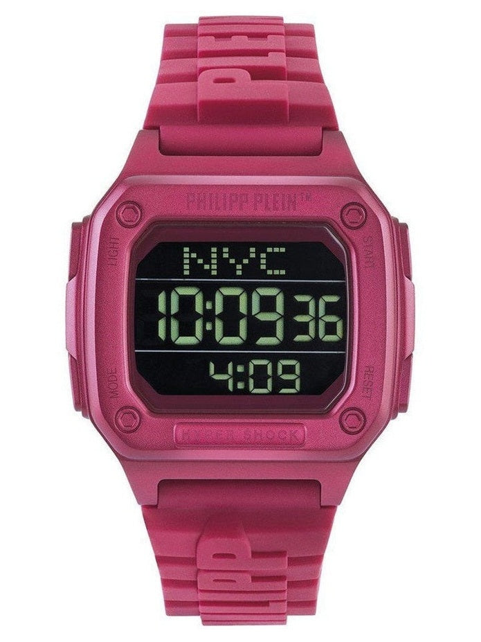 Philipp Plein Multicolor Synthetic Digital Watch mens luxury fashion - MENS EDIT