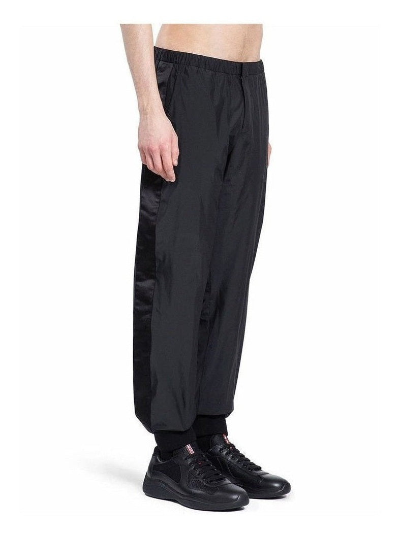 Prada Black Nylon Joggers (Workout Pants) mens luxury fashion - Mens Edit