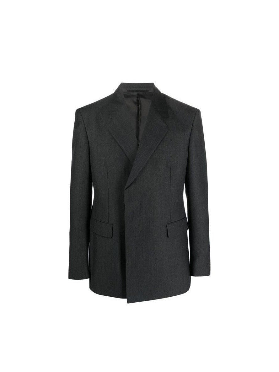 Prada Gray Wool Blazer mens luxury fashion - Mens Edit