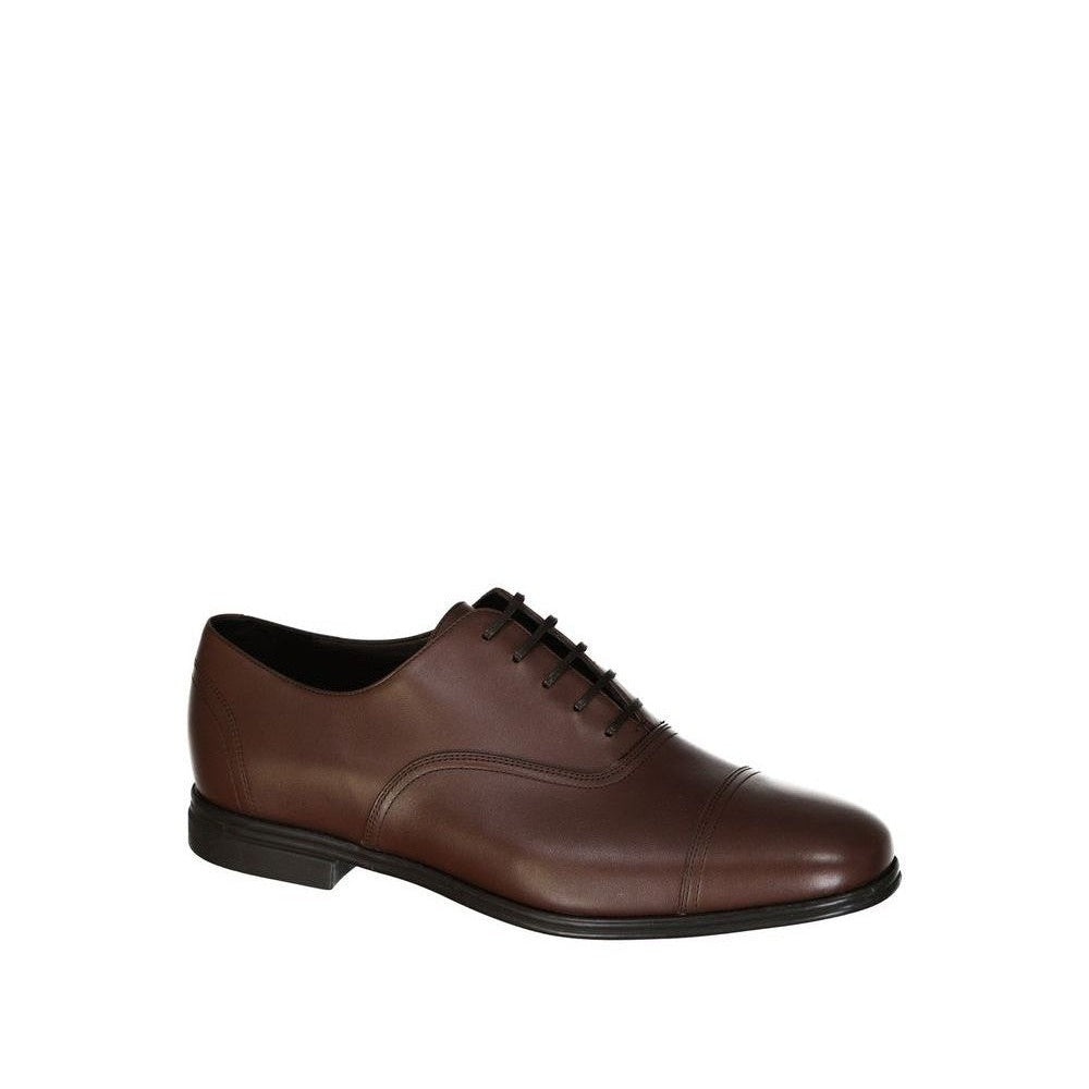 Salvatore Ferragamo Brown Leather Oxfords And Derbies mens luxury fashion - Mens Edit