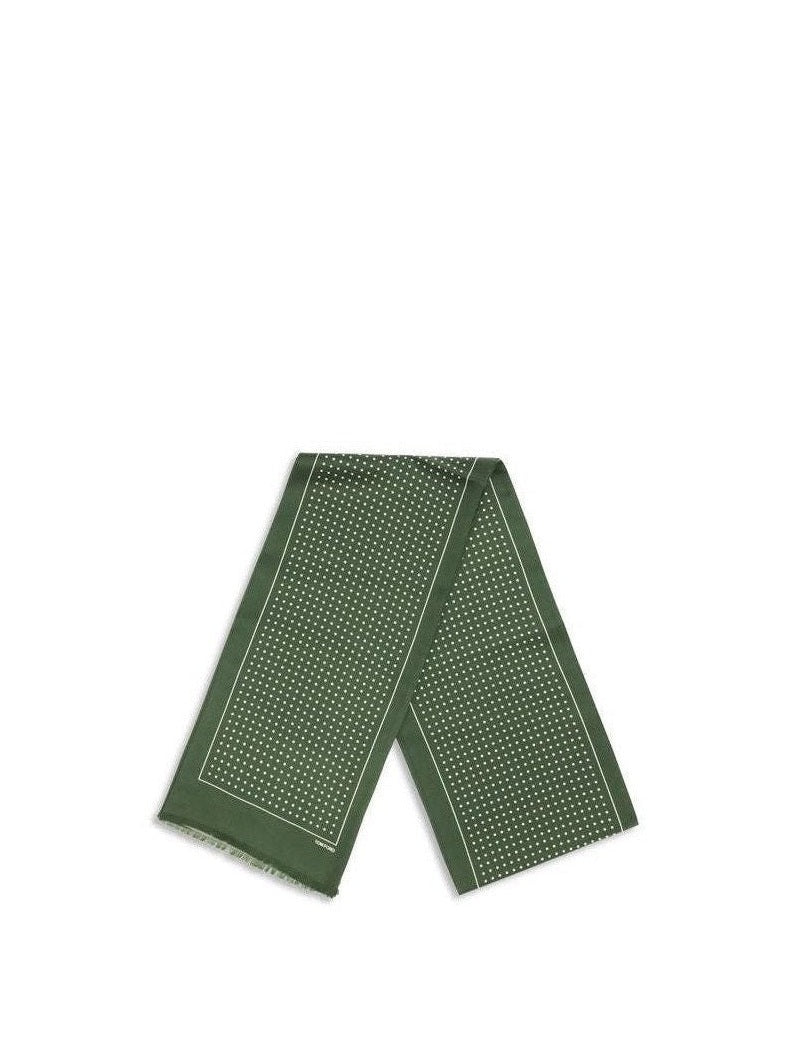 Tom Ford Bicolor Silk Scarf mens luxury fashion - Mens Edit