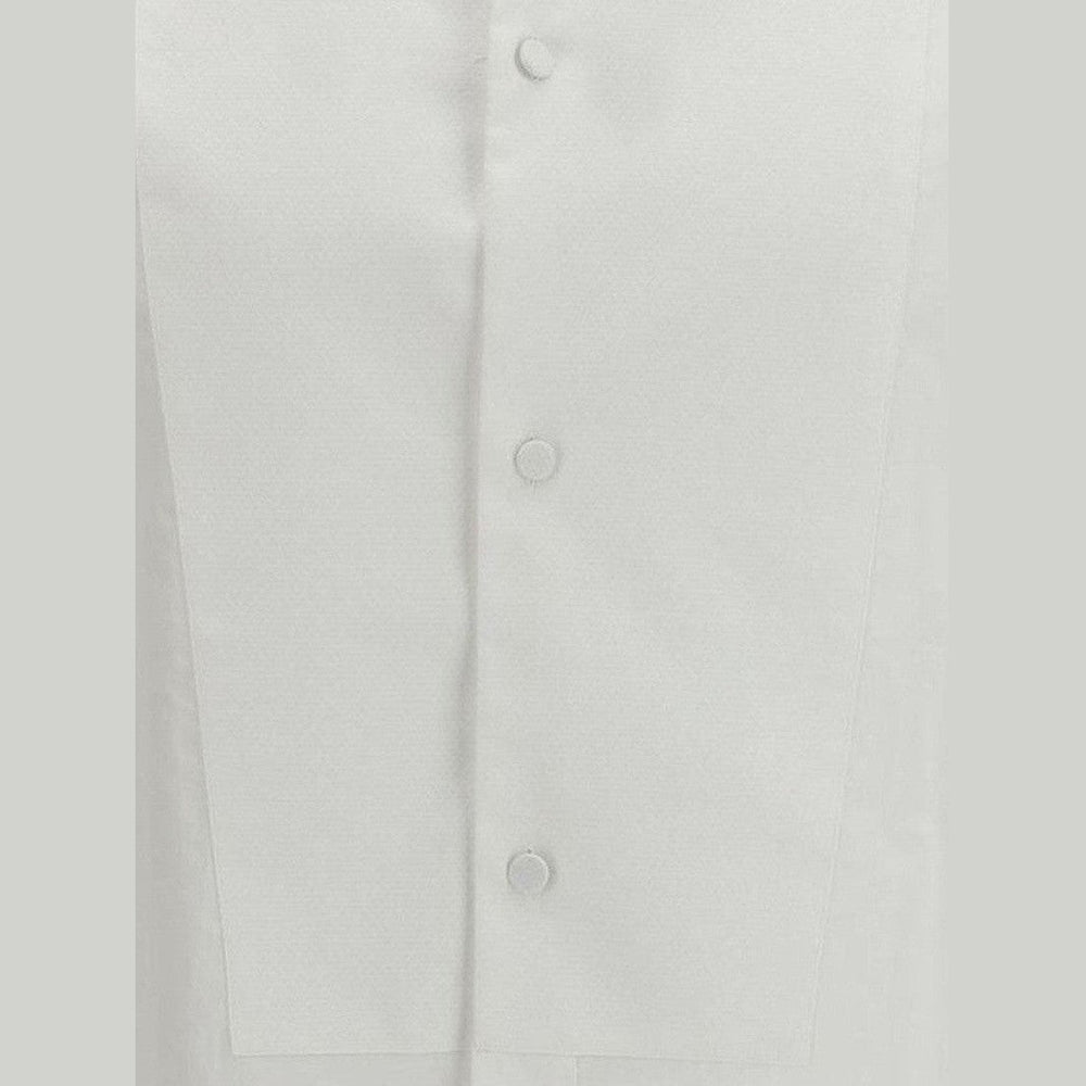 Tom Ford White Cotton Dress Shirt mens luxury fashion - Mens Edit