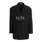 Valentino Black Silk Blazer mens luxury fashion - MENS EDIT
