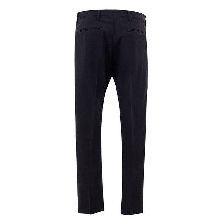 Valentino Black Wool Dress Pants mens luxury fashion - MENS EDIT