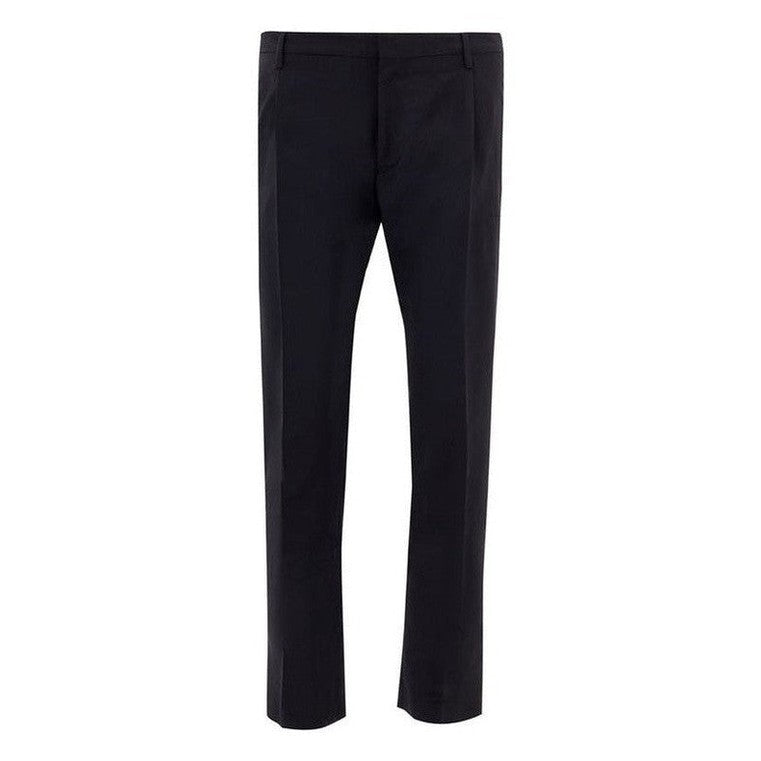 Valentino Black Wool Men's Dress Pants - Luxury Designer | Mens Edit