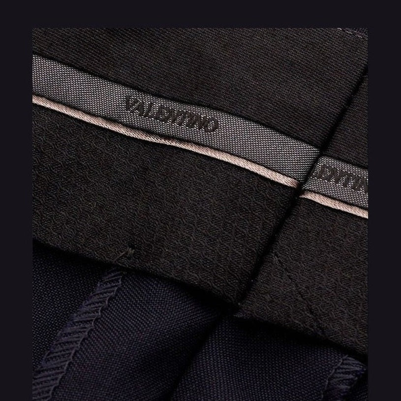 Valentino Black Wool Dress Pants mens luxury fashion - MENS EDIT