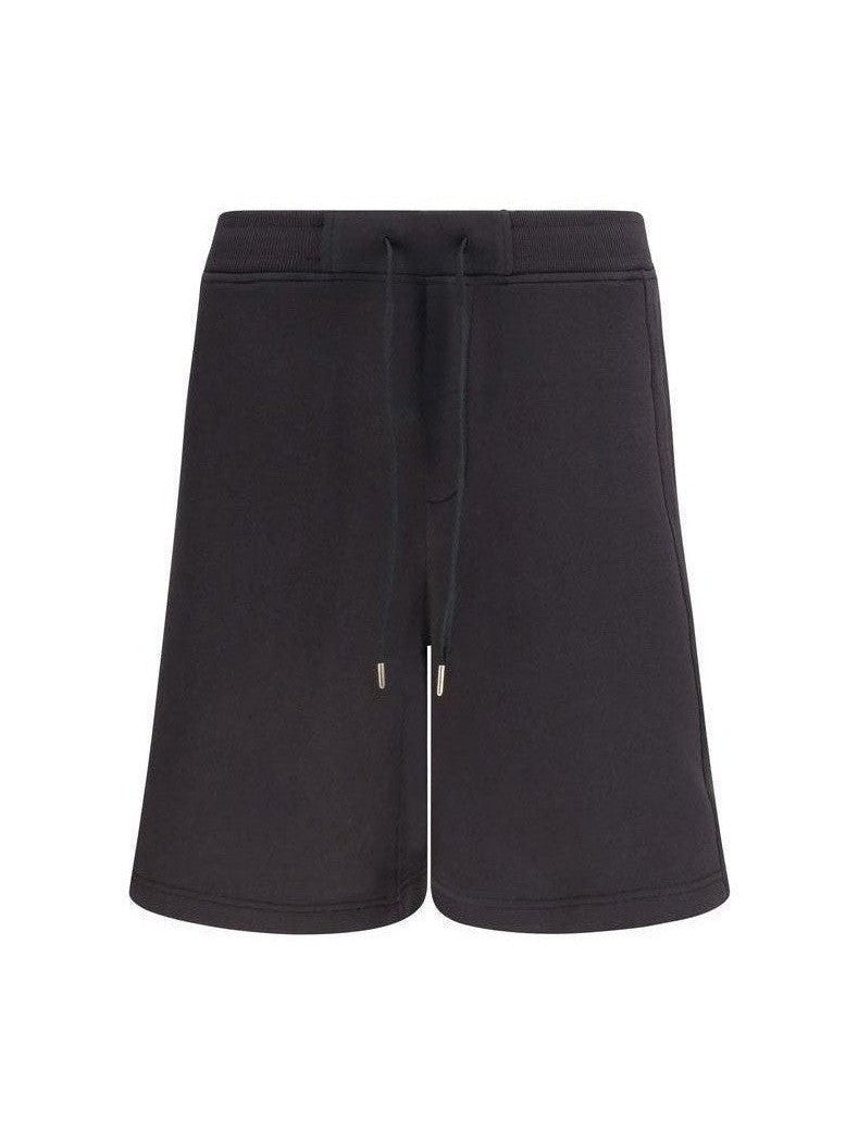 Versace Jeans Black Cotton Bermuda Shorts mens luxury fashion - Mens Edit
