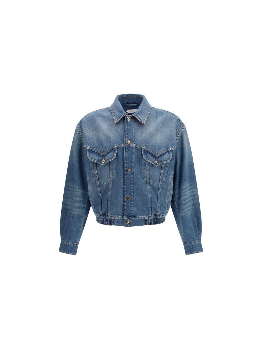 Versace Blue Cotton Clothing mens luxury fashion - Mens Edit