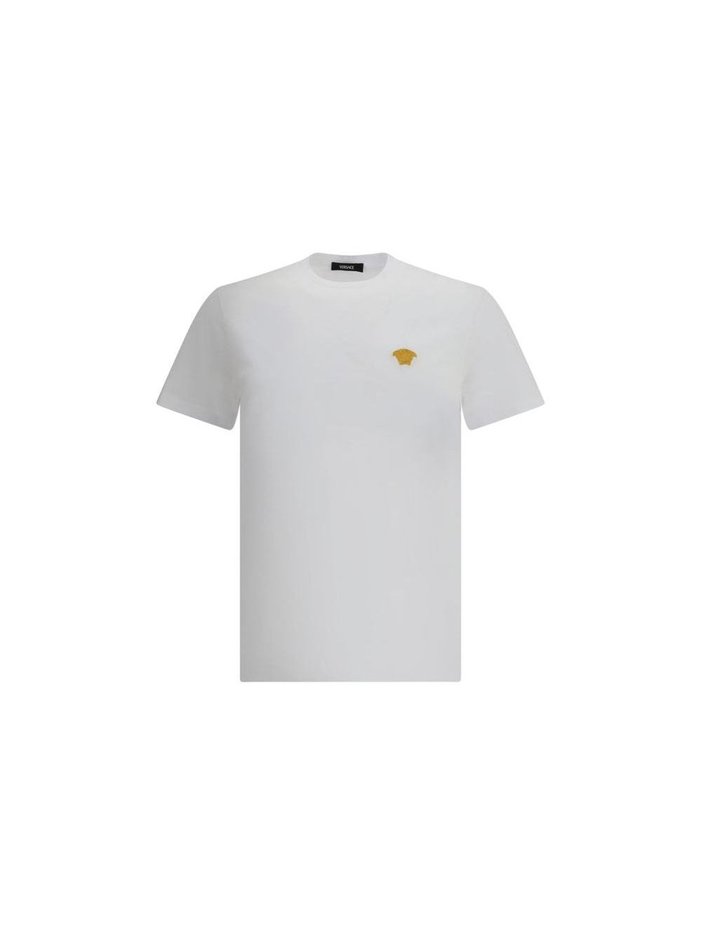 Versace White Cotton T-Shirt mens luxury fashion - Mens Edit